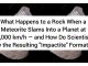 What Happens to a Rock When a Meteorite Slams Into a Planet at 70,000 km/h — and How Do Scientists Study the Resulting "Impactite" Formations