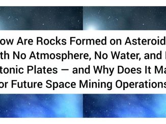 How Are Rocks Formed on Asteroids With No Atmosphere, No Water, and No Tectonic Plates — and Why Does It Matter for Future Space Mining Operations